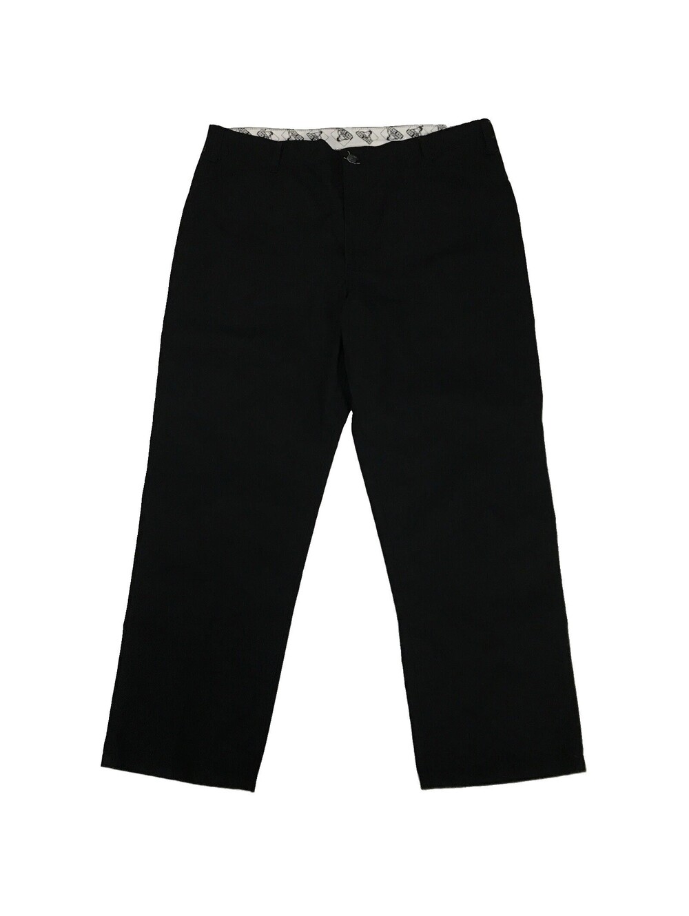 Vintage Ben Davis Pants Mens 40 Black Canvas Wide Leg Relax Fit Gorilla Chicano
